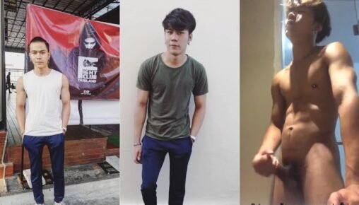 คลิปหลุดอีกคลิปของเคนจิ หนุ่มนักกีฬาหุ่นฟิตชอบชักว่าวโชว์ถ่ายคลิปในห้องน้ำ