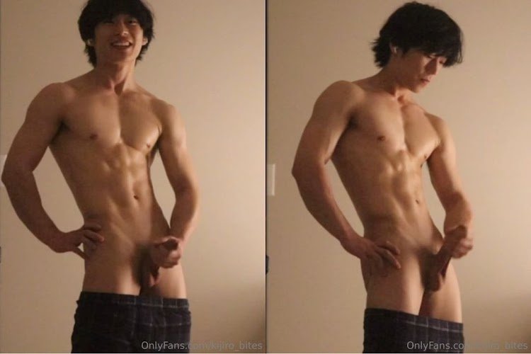 คิจิโร่ นายแบบรูปหล่อซิกแพคตั้งกล้องโพสท่าถ่ายคลิปชักว่าว ก่อนมาฟินบนเตียงเสียวจนน้ำแตก คนหล่อเงี่ยนมาก