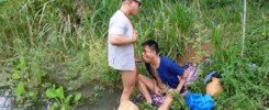 กำลังหาปลาอยู่ดีๆ เงี่ยนขึ้นมา พี่ชาญควยซุปเปอร์กับยากูซ่าtookie เย็ดริมหนองน้ำสะใจน้ำแตกทะลักเต็มรู ก่อนชวนมาเย็ดหีเมียที่บ้าน นายเย็ดหีเมียเราเราเย็ดตูดนาย