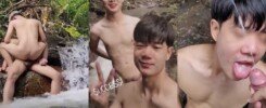 ต้นไม้กับเอ็มเป็นคู่รักที่เงี่ยนหื่นและใจกล้ามาก เย็ดกันนั่งขย่มควยบนโขดหินท่ามกลางน้ำตกไหลเชี่ยว ทั้งคู่น้ำแตกผลัดกันพุ่งใส่หน้า พุ่งแรงไม่แพ้น้ำตก
