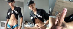 น้ำขาวข้นพุ่งทะลัก ต้าวเจ๋ง เกย์วัยรุ่นไทยดาวtiktok เงี่ยน โชว์ควยใหญ่ของเขาชักว่าวน้ำแตกอีกแล้ว
